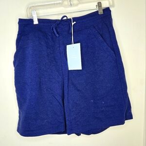 NWT Hill House sweat shorts blue medium